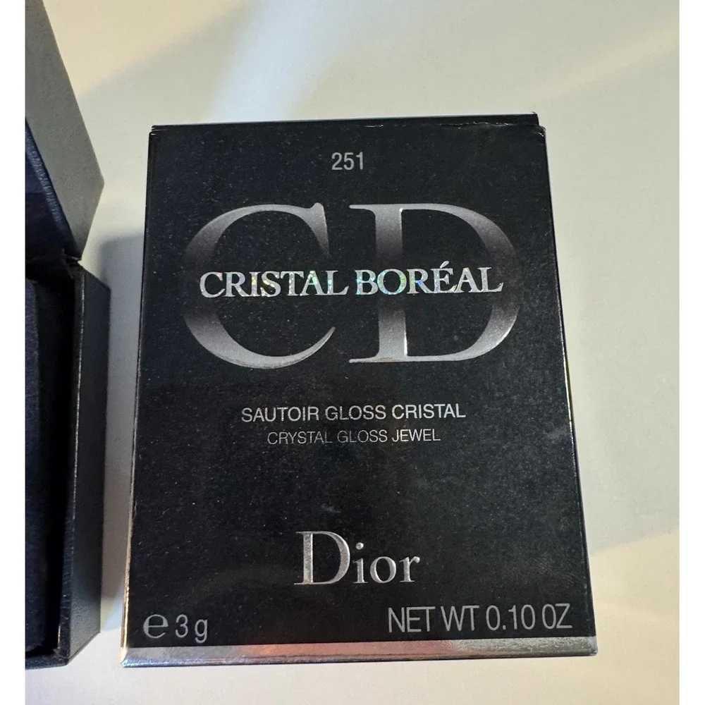 DIOR Cristal Boreal Crystal Gloss Jewel Necklace 251 Pink Crystal  NIB - Picture 3 of 6